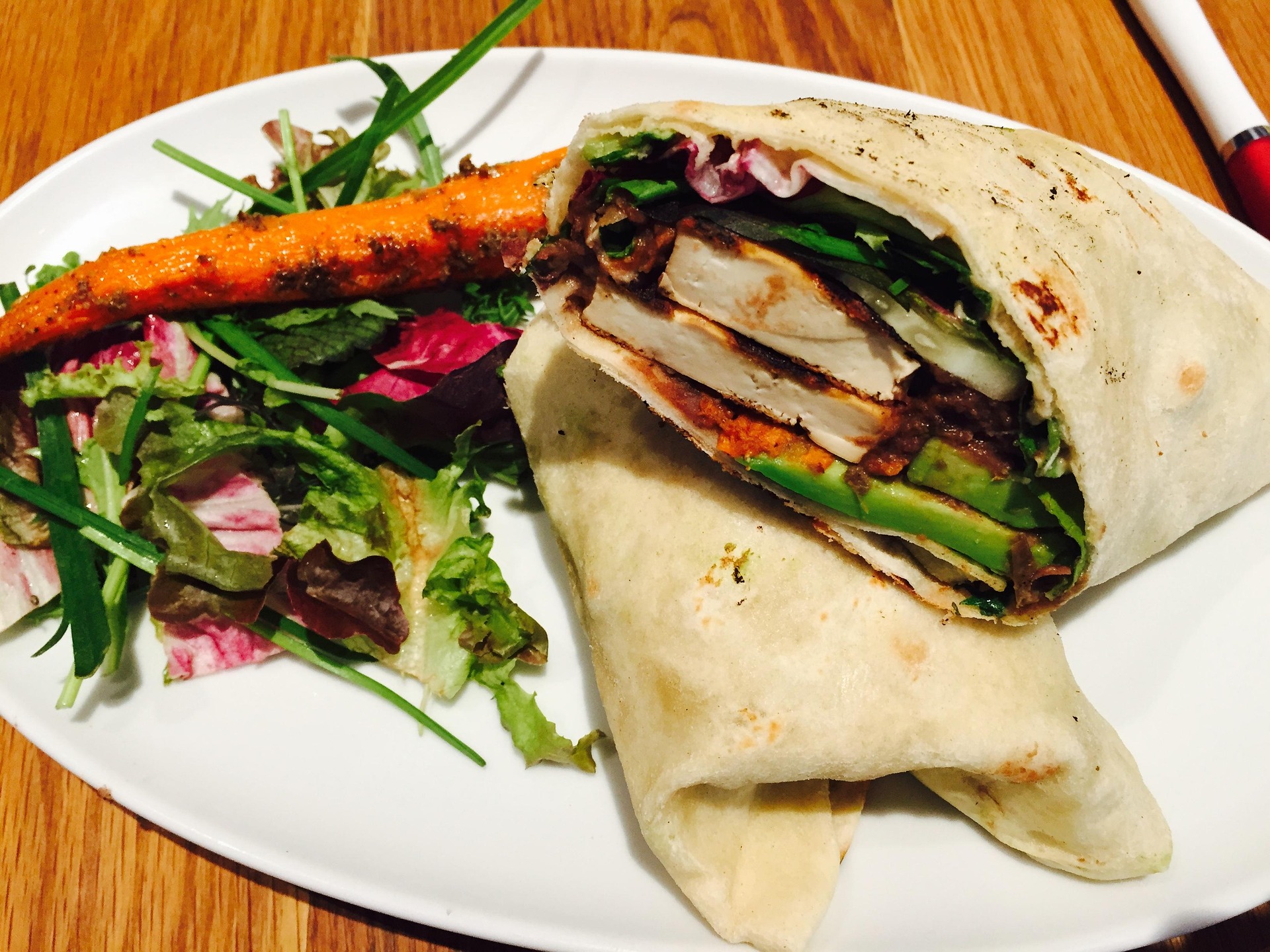 High-Protein Cottage Cheese Wraps